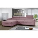 Eltap Mariall Monolith Corner Sofa 190x300x98cm, Pink (Mari_04)