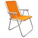 Складное кемпинговое кресло оранжевое (4750959055229)