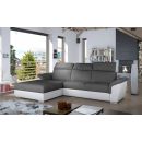 Eltap Trevisco Sawana/Soft Pull-Out Corner Sofa 216x272x100cm, Grey (Tre_22)