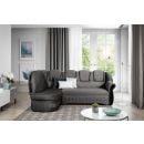 Eltap Lord Cloud Corner Pull-Out Sofa 180x243x105cm, Grey (L_084)