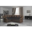 Eltap Lord II Soft/Soft Corner Pull-Out Sofa 55x243x105cm, Brown (LII_014)