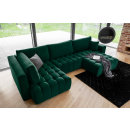 Stūra Dīvāns Izvelkams Eltap Bonito Loco 175x350x92cm, Zaļš (CO-BON-RT-35LO)