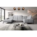 Eltap Neviro Sola Corner Sofa 201x350x77cm, Grey (CO-NEV-RT-04SO)