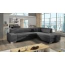 Eltap Porto Sawana Corner Pull-Out Sofa 65x278x74cm, Grey (P63)