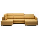 Угловой диван Eltap Berrto 165x306x100 см, правый угол, желтый (CO-BER-RT-45MAN)