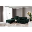 Eltap Foble Loco Corner Pull-Out Sofa 196x267x100cm, Green (CO-FOB-LT-35LO)