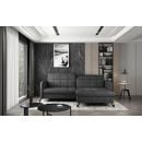 Eltap Lorelle Dora Corner Pull-Out Sofa 160x225x105cm, Grey (Lore_15)