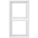 Jung LS 982 WW Surface-mounted Frame 2-gang, White (LS982WW)