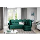 Eltap Lord Cloud Corner Pull-Out Sofa 180x243x105cm, Green (L_071)