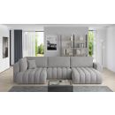 Угловой раскладной диван Eltap Bonito Nube 175x350x92 см, серый (CO-BON-RT-03NU)