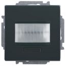 ABB MSA-F-1.1.1-81-WL Motion Detector/Wall Switch 1-way Black (2CKA006200A0083)