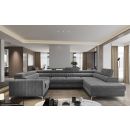 Диван Eltap Louis Sola угловой раскладной 202x347x92 см, серый (CO-LOU-RT-06SO)