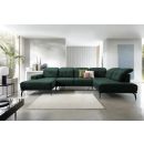 Eltap Bretan Loco Corner Sofa 205x350x107cm, Green (CO-BRE-RT-35LO)