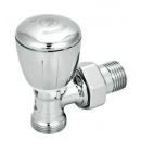 Giacomini Decorative Corner Thermostatic Valve 90° Chrome ½-½" (T431CX003)