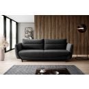 Угловой диван Eltap Silva раскладной, 236x95x90 см, универсальный, черный (SO-SIL-10MAR)
