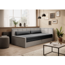 Раскладной диван Eltap Fulgeo 214x82x77 см универсальный угол, серый (SO-FUL-RT-04PO-03PO)