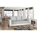 Извлекаемый диван Eltap Inversa Sawana/Soft 83x220x89 см серый/белый (Inv_02)