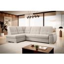 Eltap Sado Inari Corner Pull-Out Sofa 192x272x95cm, Beige (CO-SAD-LT-22IN)