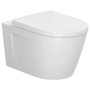 Piekaramais Tualetes Pods Cubito Style rimless, ar SC/QR vāku, balts (KK CUBITO STYLE WH)