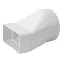 Europlast Ventilation Long Transition from Rectangular to Circular System