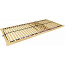 Black Red White Ergo Flex Bed Frame 90X200cm