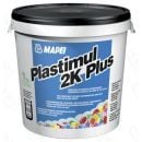 Mapei Plastimul 2K Plus Two-component Bitumen-based Waterproofing Compound with Cellulose Fillers, 30kg