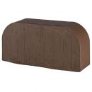 Lode Brunis F14 Decorative Brick, Full, Brown, Smooth 250x120x65mm (12.201114L)