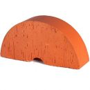 Apdares ķieģelis Lode Janka (radiālais), pilnais, sarkans, gluds 250x121x65mm (12.101130L)