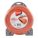 Trimmera Apaļā Neilona Aukla Makita 2.4mm x 87m (E-02761)