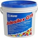 Divkomponentu epoksīdsveķu-poliuretāna līme Mapei Adesilex G19 gumijas, PVC, sporta, linoleja segumiem 10L