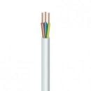 Lokanais instalācijas kabelis Nkt Cables OWY H05VV-F, balts, 100m