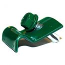 Metal Bracket for Rope with Screw, Green (RAL6005)