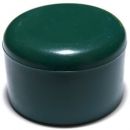 Ball top post cap, green (RAL6005)