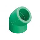 Kan-therm PPR elbow 45°, green