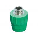 Kan-therm PPR transition with external thread, green