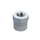 Kan-therm PPR transition with internal thread, grey