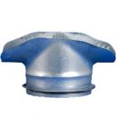 Europlast Ventilation Duct with Seal, Ø 200-100 BAS200-100 pressed