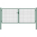 Football Goal with Round Posts W3M, Green (RAL6005)