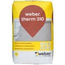 Cementa java ar šķiedrām siltumizolācijas līmēšanai un armēšanai Weber Therm 310, 25 kg