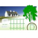 Woven, galvanized, PVC coated fence, 25m roll, 2.2mm wire, green, 75x100mm mesh