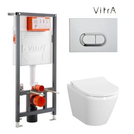 Vitra Integra Set, Installation Frame, Rim-ex Built-in Toilet Bowl ...