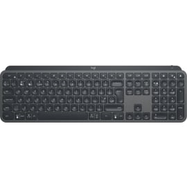 Klaviatūra Logitech MX Keys RU/EN Melna (920-009417) | Klaviatūras ➟ prof.lv