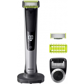 Trimmeris Philips OneBlade Pro QP6620/20 Matiem, Bārdai Black/Gray/Green (8710103896388) | Piegāde ar pakomātu ➟ prof.lv