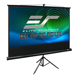 Projektora Ekrāns Elite Screens Tripod Series T113UWS1 287.02cm 1:1 Melns (T113UWS1) | Projektoru ekrāni ➟ prof.lv