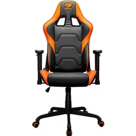 Gaming Krēsls Cougar Armor Elite, 49x54.5x133cm, Melns/Oranžs (CGR-ARMOR ELITE-O) | Office chairs ➟ prof.lv