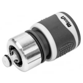 Maan Aqua Line Metal Auto Stop Hose Connector 1/2