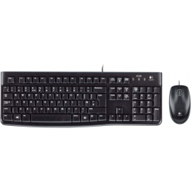 Logitech MK120 Keyboard + Mouse US Black (920-002563) | Keyboards ➟ prof.lv