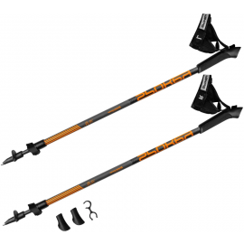 Nūjošanas Nūjas Spokey Rift 105-135Cm Black/Orange (926811) | Nūjošanas nūjas ➟ prof.lv