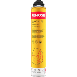 Montāžas Putas Penosil GoldGun 65 Winter 880ml, Gaiši dzeltena (A5963) | Montāžas putas ➟ prof.lv