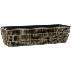 Puķu Kaste Home4You Wicker, 60x19x15cm | Puķu kastes ➟ prof.lv